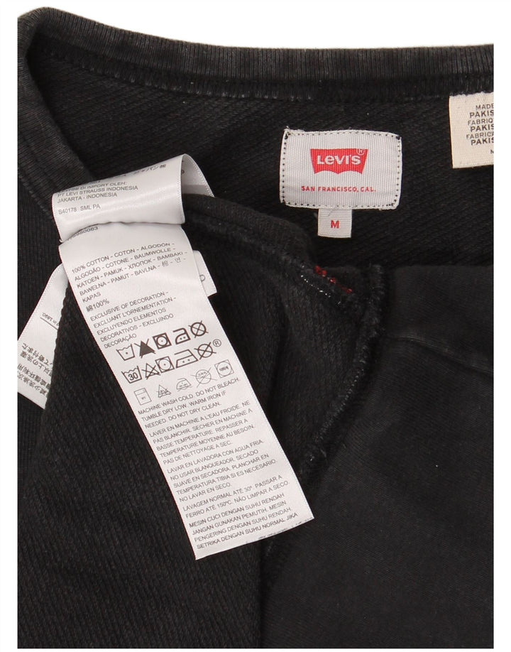Levi's Sweatshirt Graphic Sweatshirt Homme Gris Moyen Coton