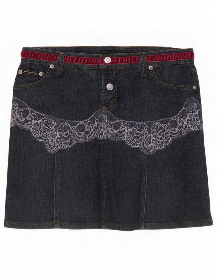 Jupe en jean pour femme Dolce & Gabbana IT 42 Medium W28 Bleu
