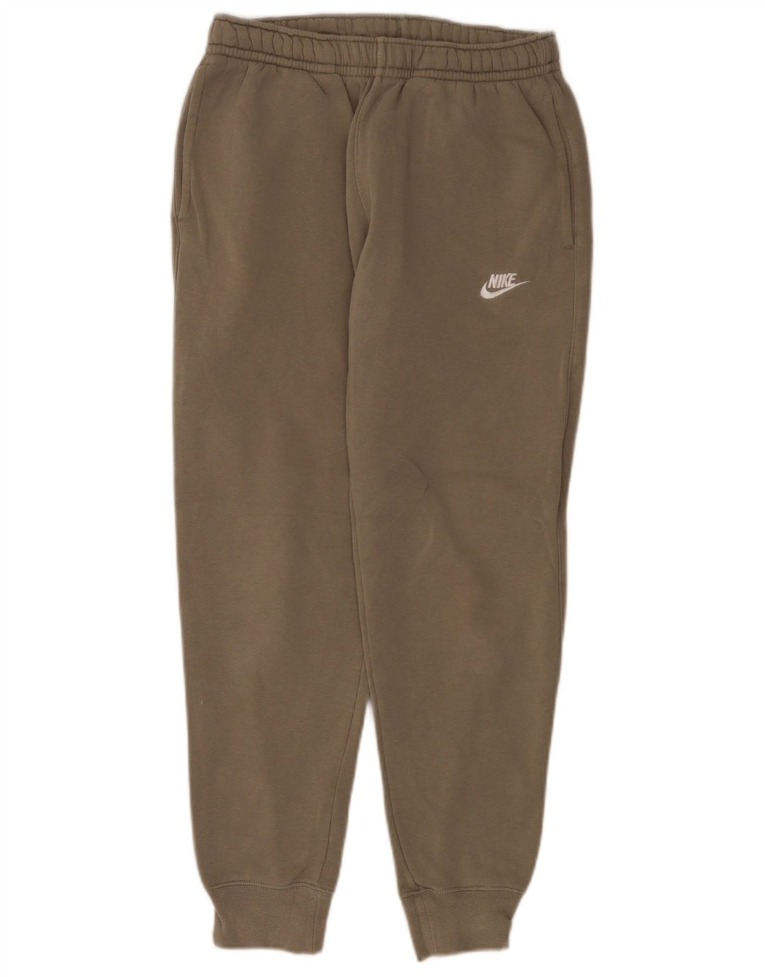 Nike Pantalon de survêtement pour homme en coton kaki Taille S
