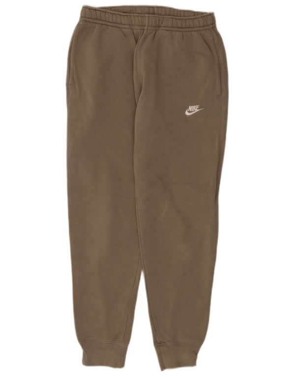 Nike Pantalon de survêtement pour homme en coton kaki Taille S
