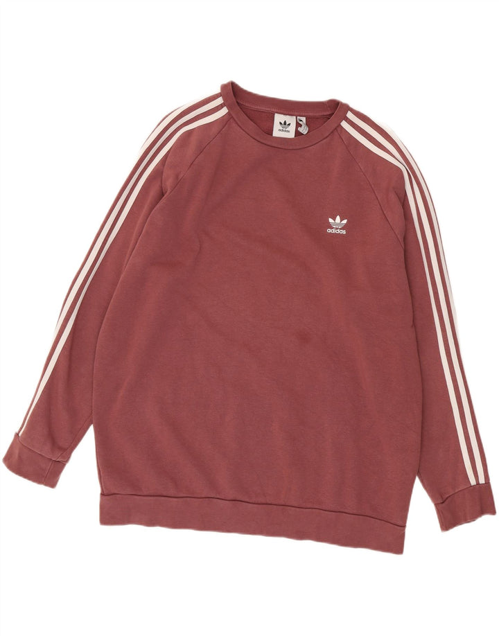 Adidas Sweat-shirt pour homme XL en coton marron