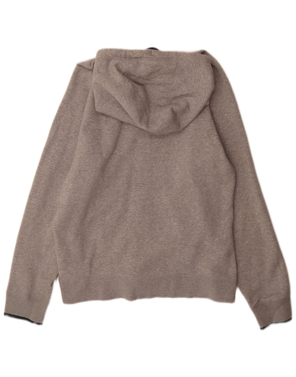 Nike Sweat à capuche zippé Air Regular Fit pour homme XL Gris Coton Sports
