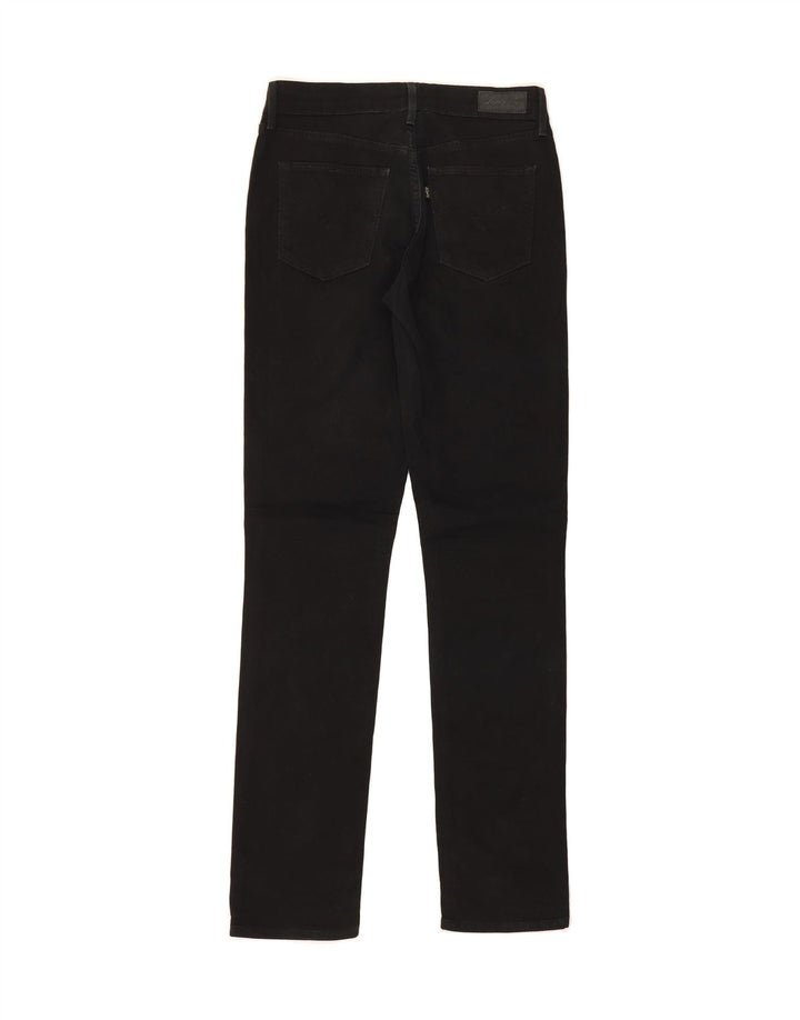 LEVI'S Womens Classic Slim Jeans W27 L32 Black Cotton Vintage Levi's and Second-Hand Levi's from Messina Hembry 