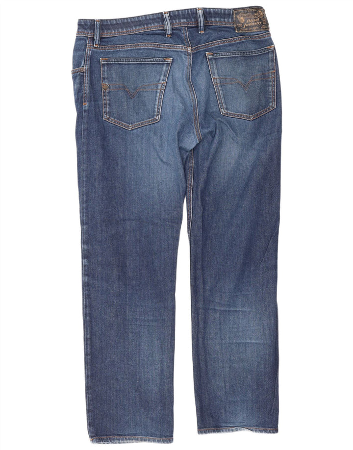 Diesel Jean Waykee Regular Droit W34 L28 Homme Bleu Coton