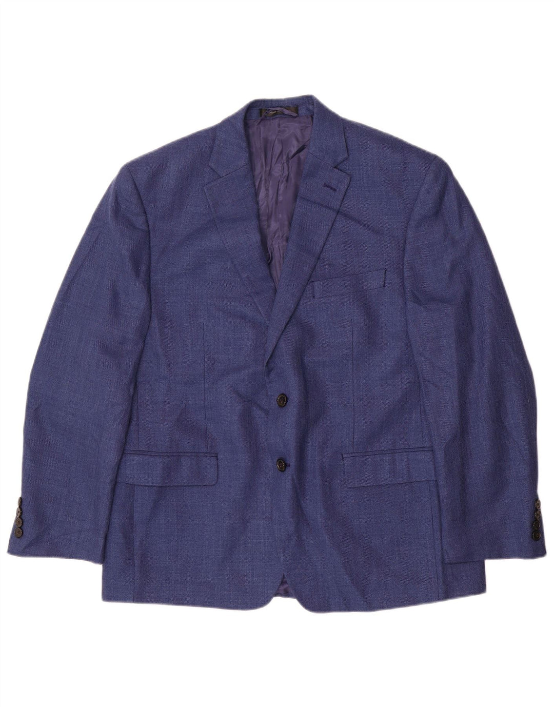 Ralph Lauren Veste blazer à 2 boutons pour homme UK 42 XL Bleu Polyester