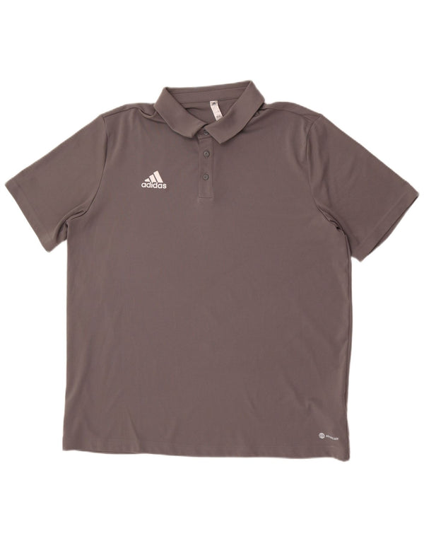 Adidas Polo Aeroready Homme XL Gris Polyester