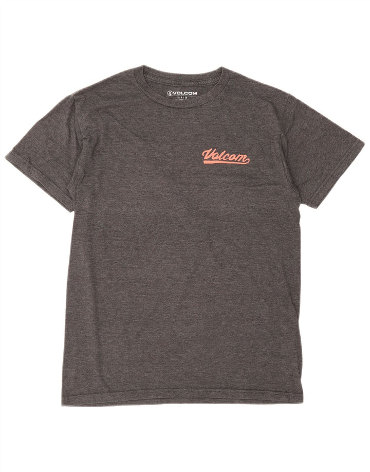 Volcom T-Shirt Graphique Homme Petit Gris Coton