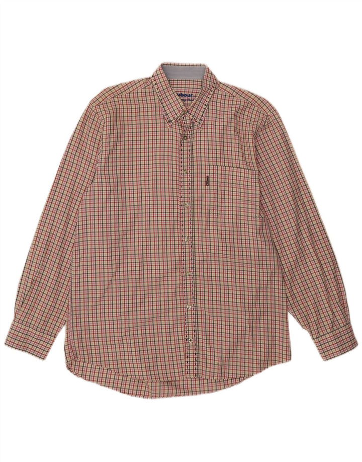 Barbour Chemise Homme Grand Coton Vichy Multicolore
