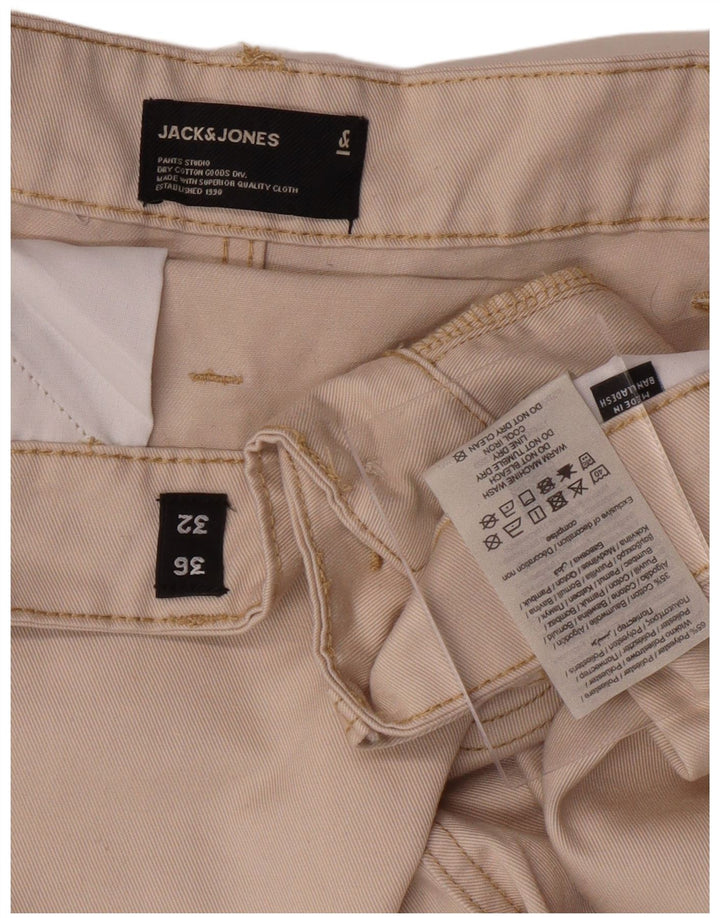 JACK & JONES Pantalon Cargo Cargo Homme W36 L23 Beige Polyester