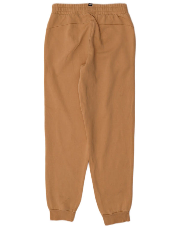 Puma Pantalon de Survêtement Garçon 13-14 ans Beige Coton