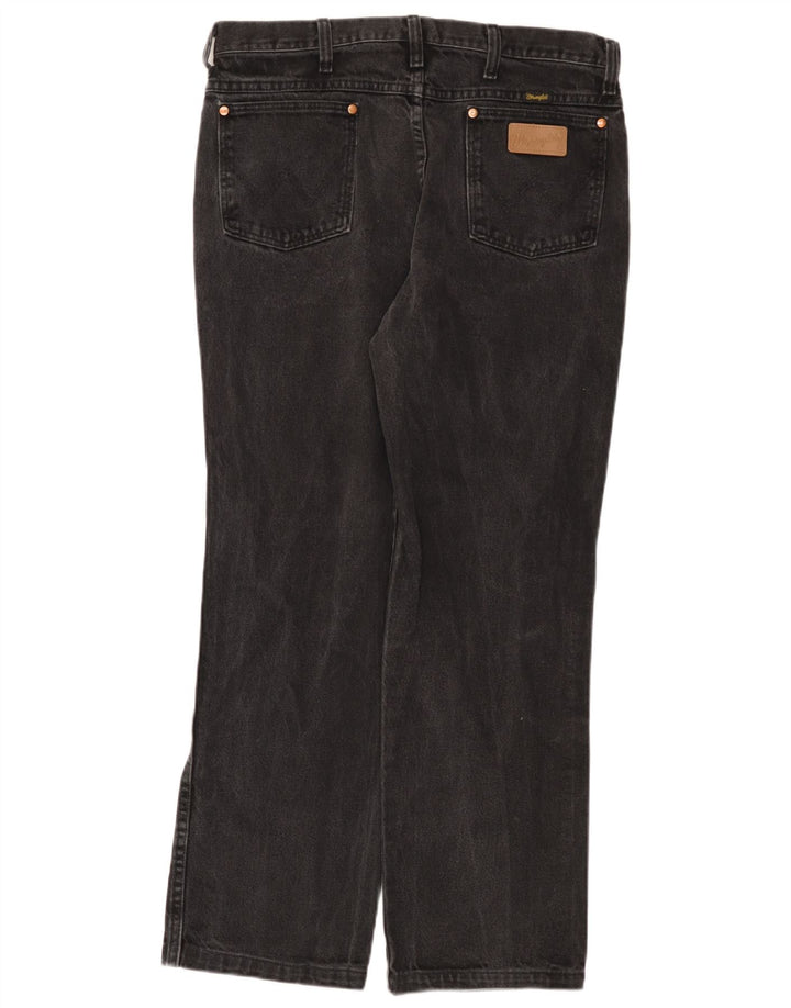 Wrangler Jean droit homme W34 L29 coton noir
