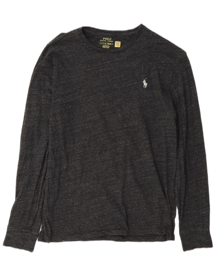 Polo Ralph Lauren Haut à manches longues pour homme Petit gris moucheté