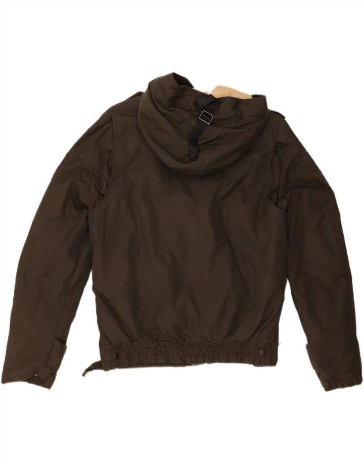Blauer Veste matelassée à capuche militaire pour femme UK 14 Medium Kaki Nylon
