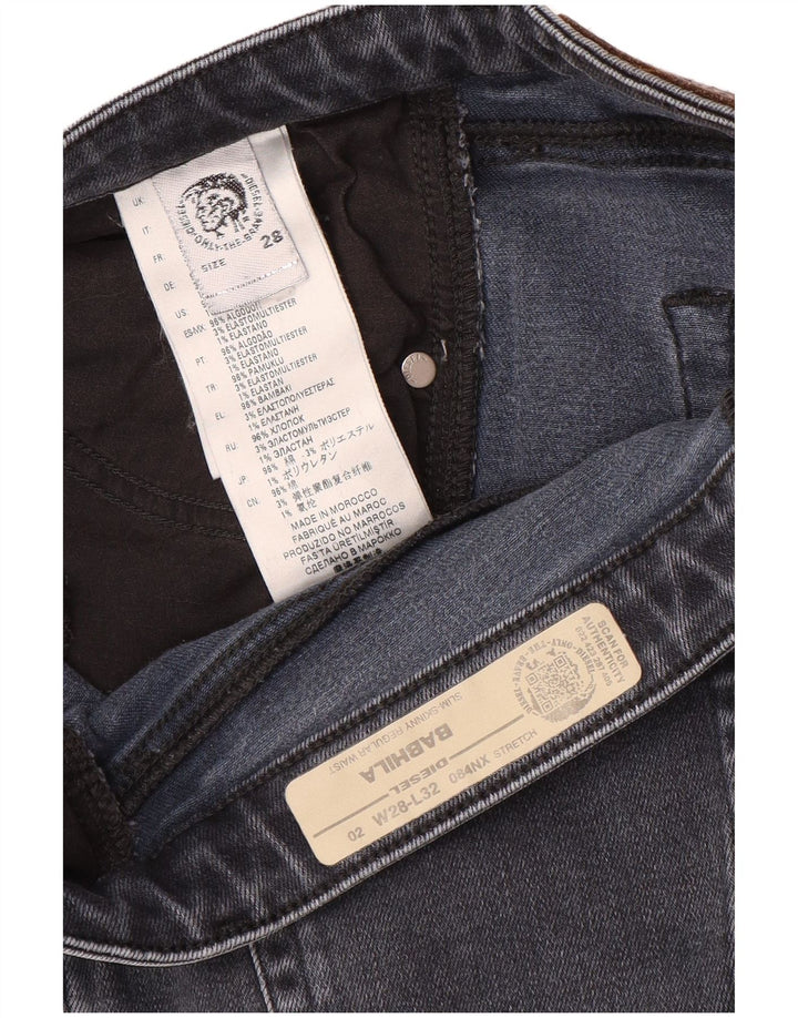 Diesel Jean Babhila Slim Skinny W28 L28 Femme Bleu Coton