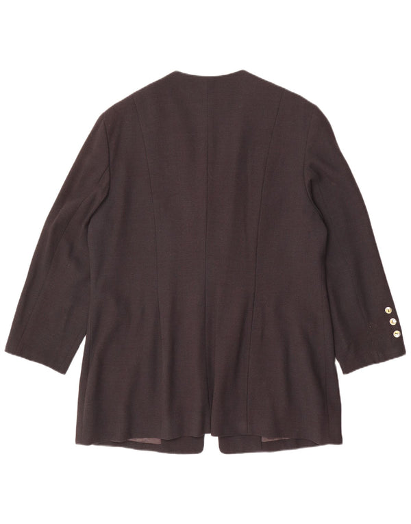 Betty Barclay Veste Blazer Femme UK 18 XL Gris Viscose