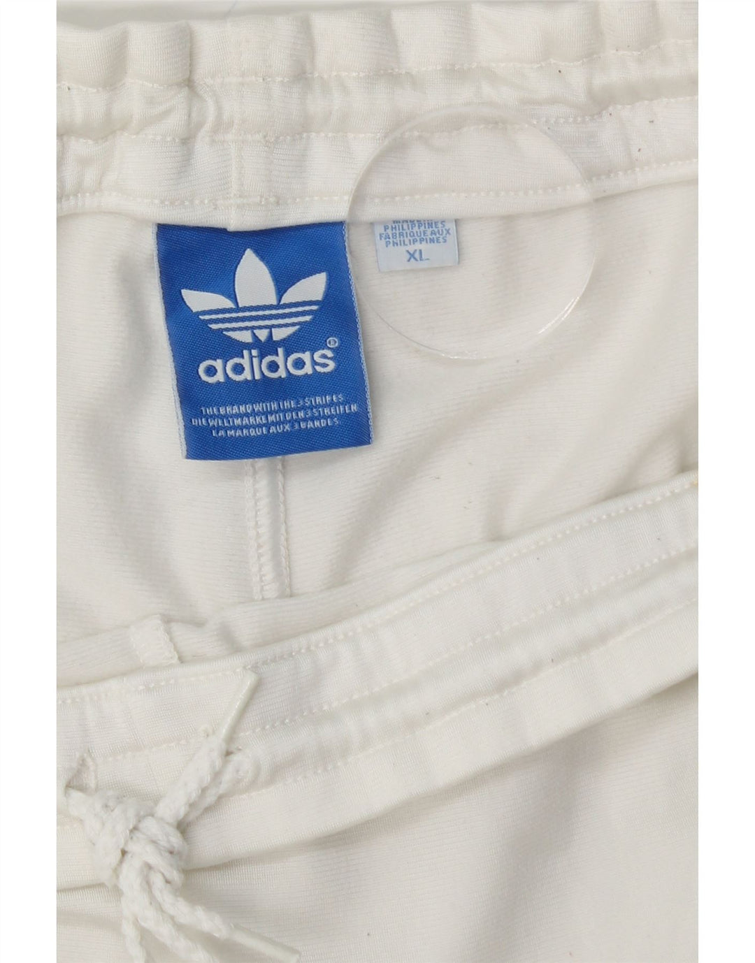 ADIDAS Pantalon de survêtement pour homme Joggers XL Blanc Polyester