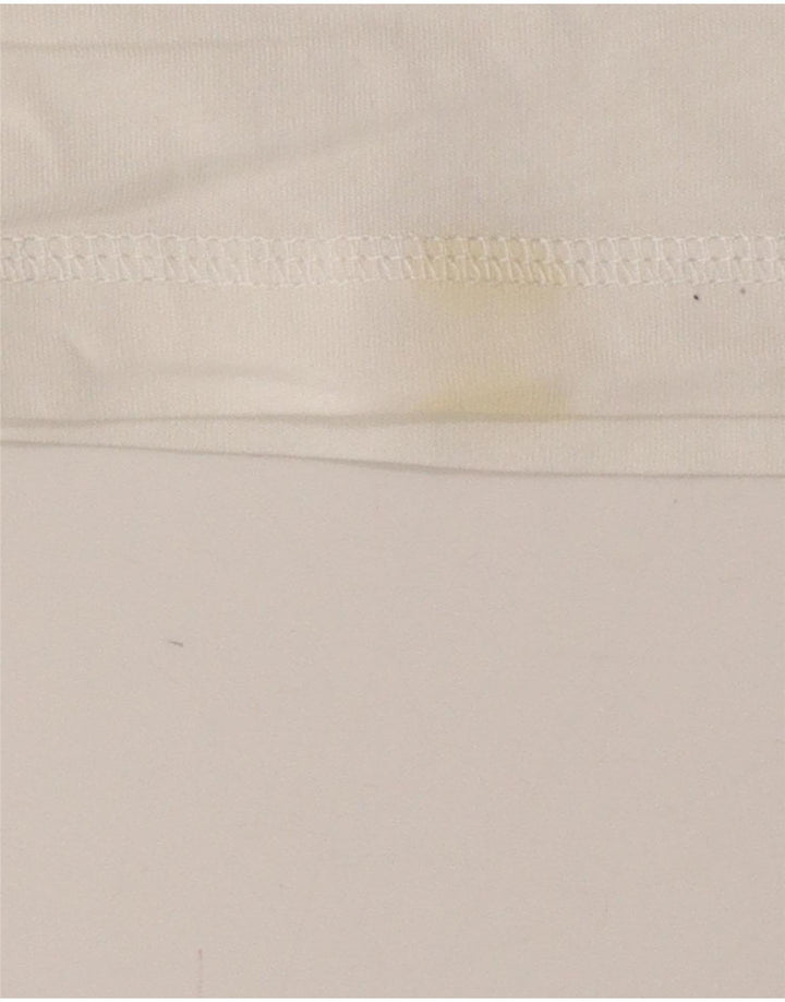 CHAMPION Polo Heritage Fit pour femme UK 12 Blanc moyen