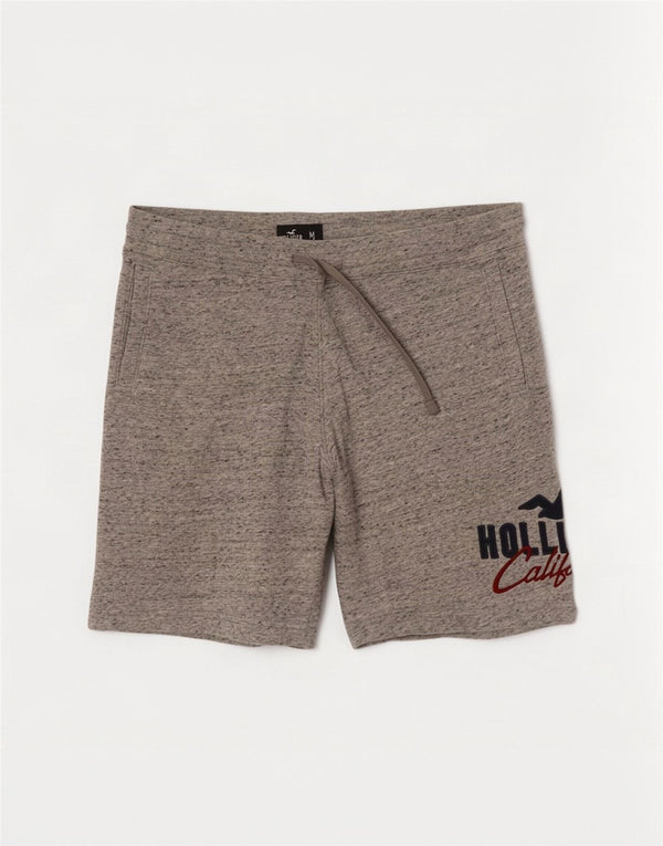 Hollister Short Graphic Sport Homme Gris Moyen Flecked Cotton