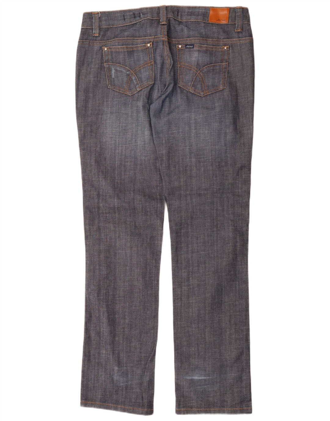 LEE Riders Jean droit taille basse pour femme US 12 Large W34 L33 Bleu marine