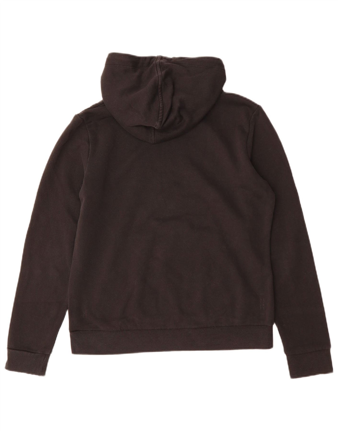 PUMA Pull à capuche graphique pour femme UK 16 Large Noir Coton