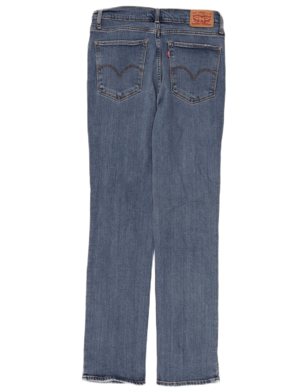 Levi's Jean Droit 724 Taille Haute Femme W30 L28 Bleu