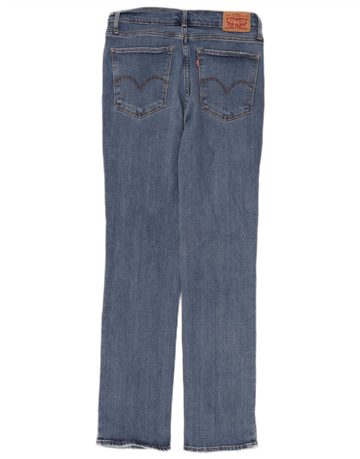 Levi's Jean Droit 724 Taille Haute Femme W30 L28 Bleu