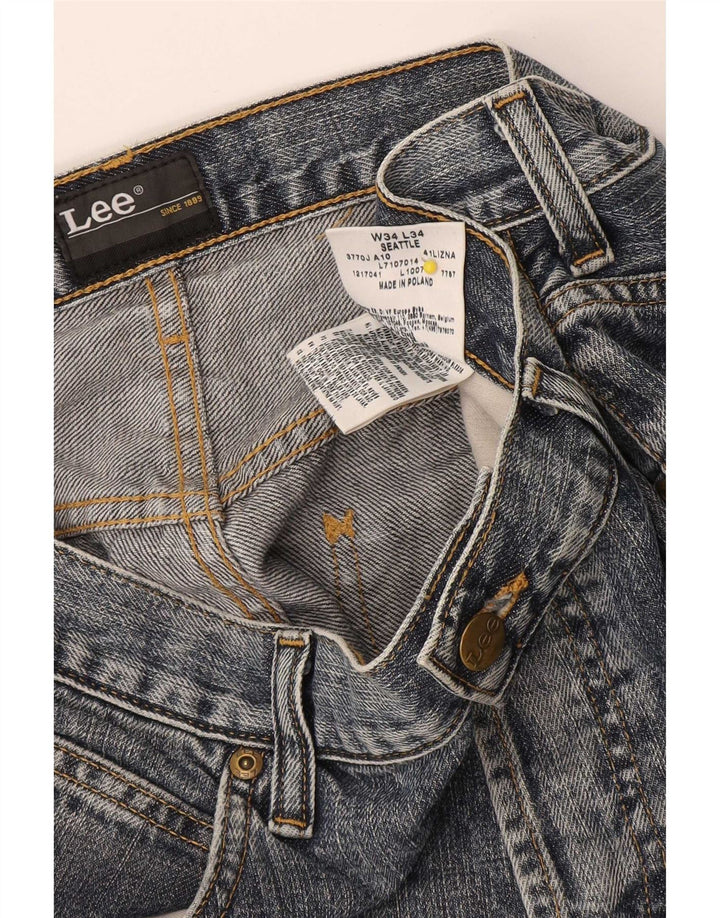 Lee Jean droit homme W34 L34 bleu coton