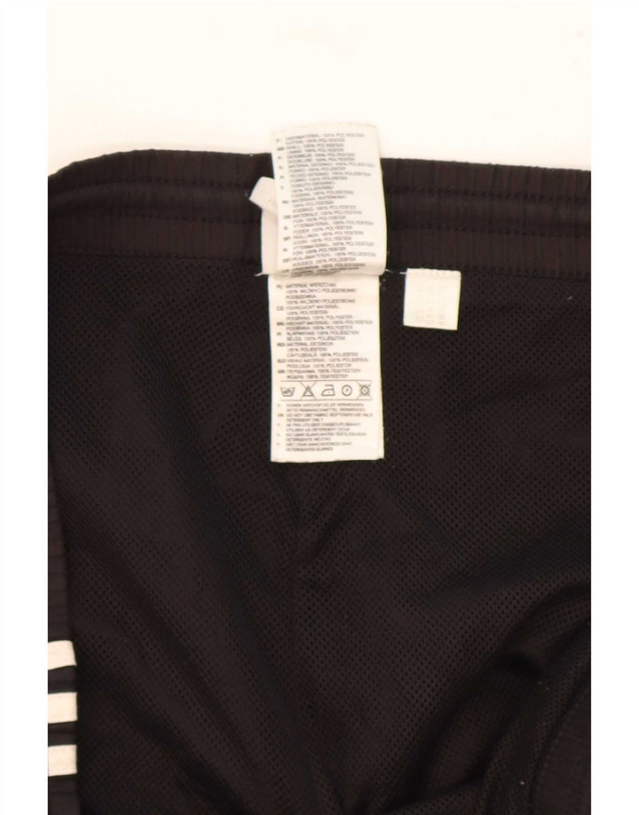 Adidas Short de sport cargo pour hommes, grand, noir, polyester