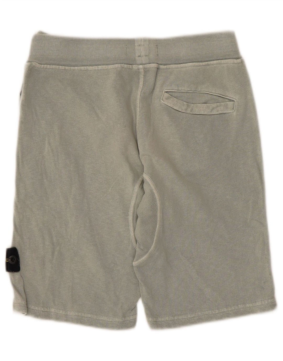 Stone Island Short de Sport Garçon 9-10 Ans Gris Coton