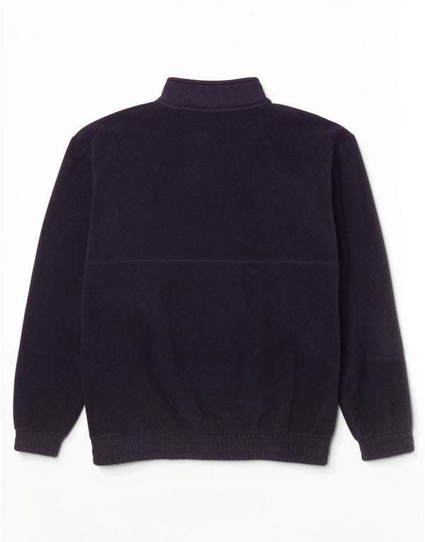 Fila Pull Polaire à Col Zippé Homme Bleu Marine Moyen