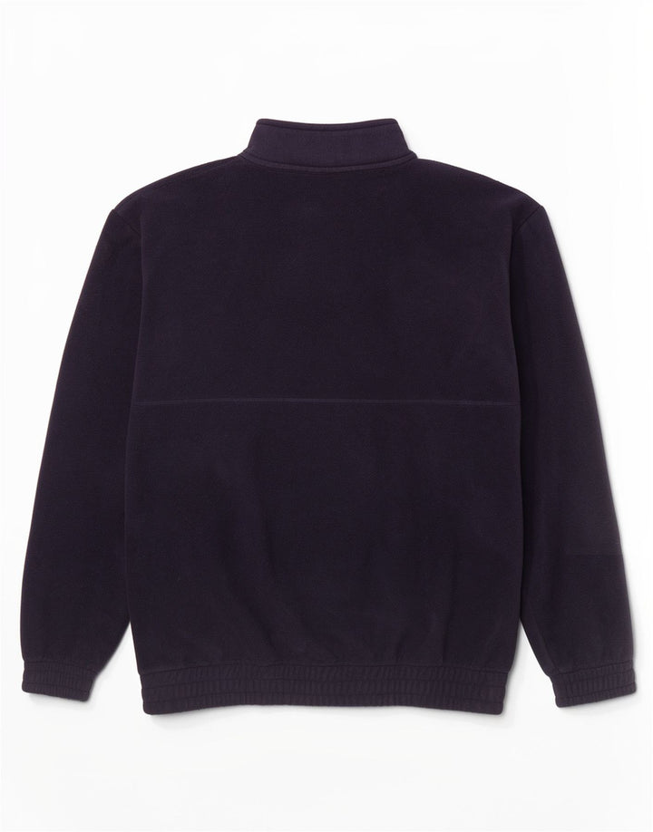 Fila Pull Polaire à Col Zippé Homme Bleu Marine Moyen