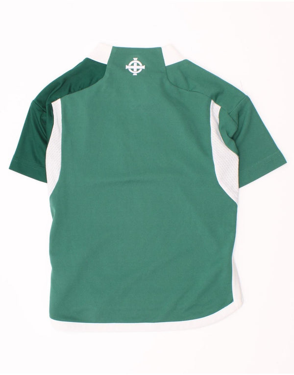 Adidas Boys Northern Ireland Schools T-Shirt Top 3-4 ans Vert