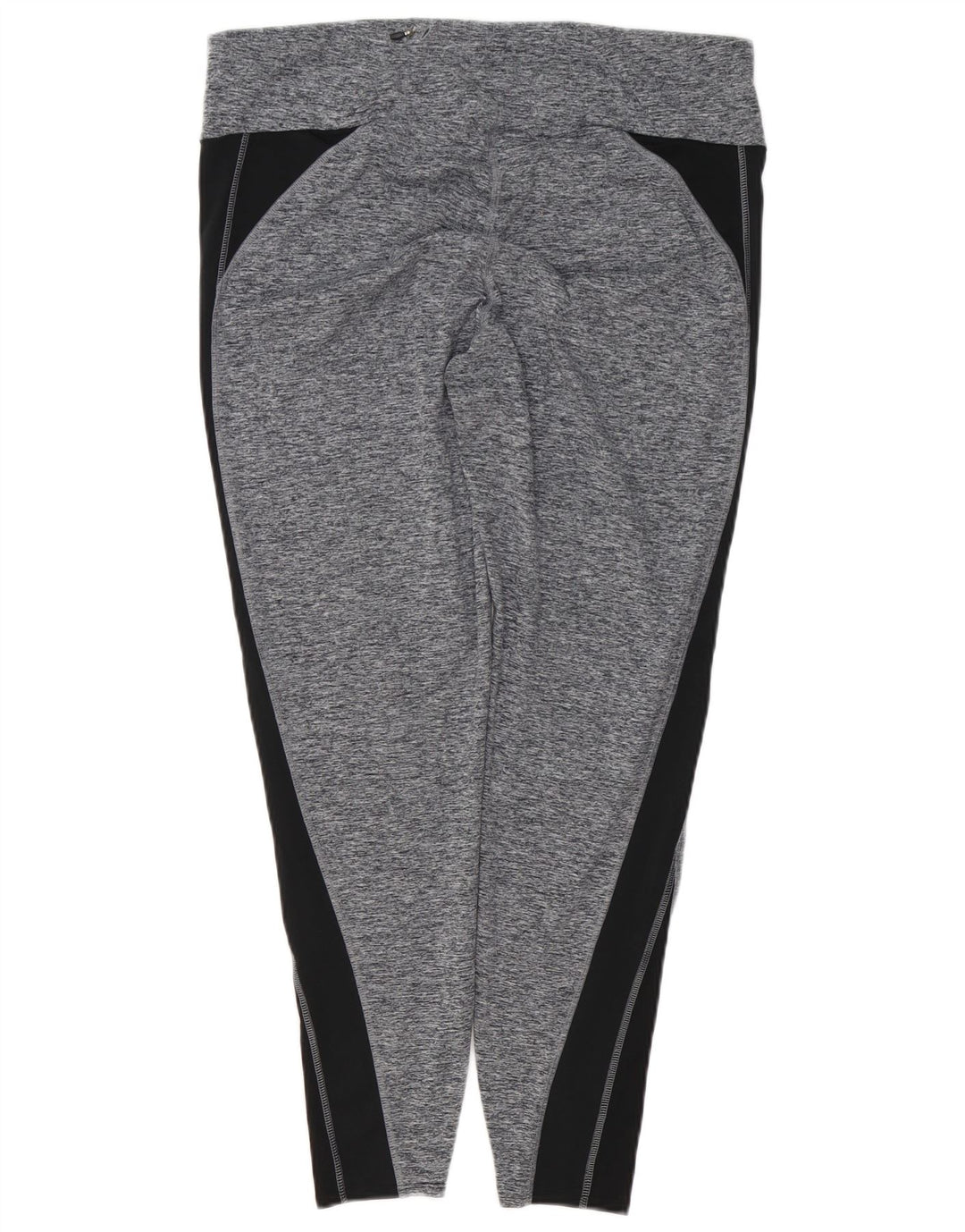 MARKS & SPENCER Leggings Femme UK 18 XL Gris Colorblock Polyester