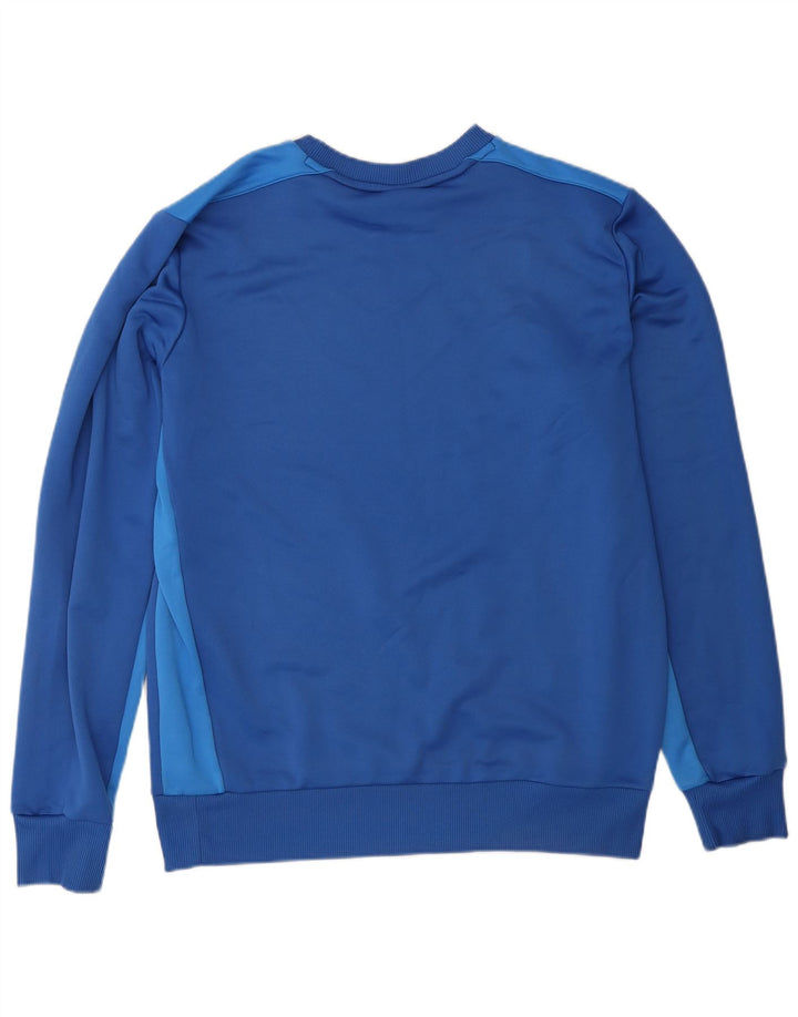 UMBRO Sweat-shirt pour hommes, grand, bleu, colour block