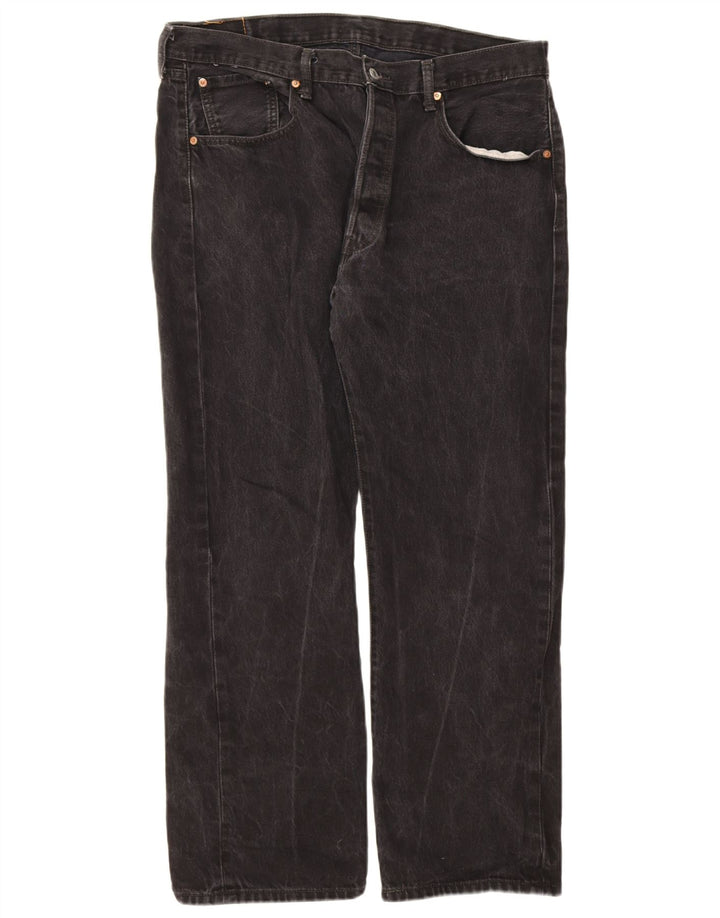Levi's Jean Droit 501 Homme Noir W38 L30 Coton