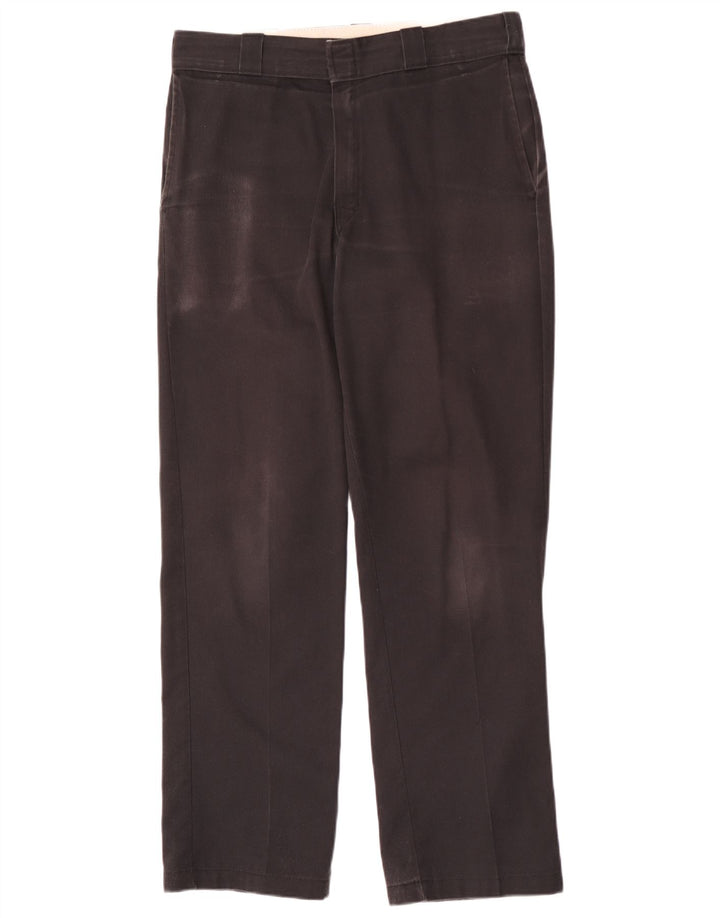 Dickies Pantalon Chino Droit Homme W32 L32 Noir