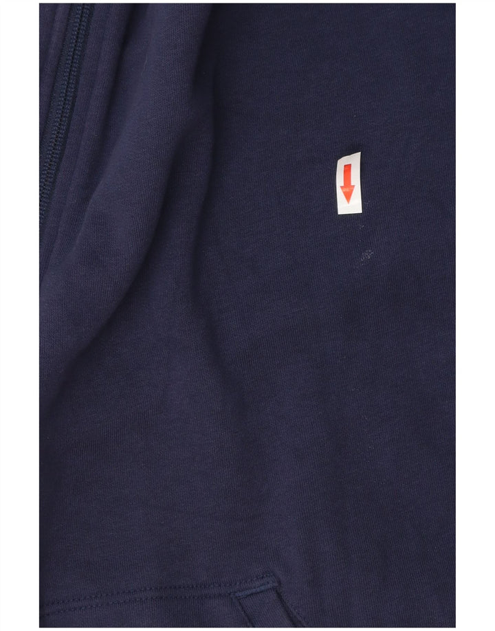 Puma Sweat à Capuche Zippé Homme Bleu Marine Moyen Coton