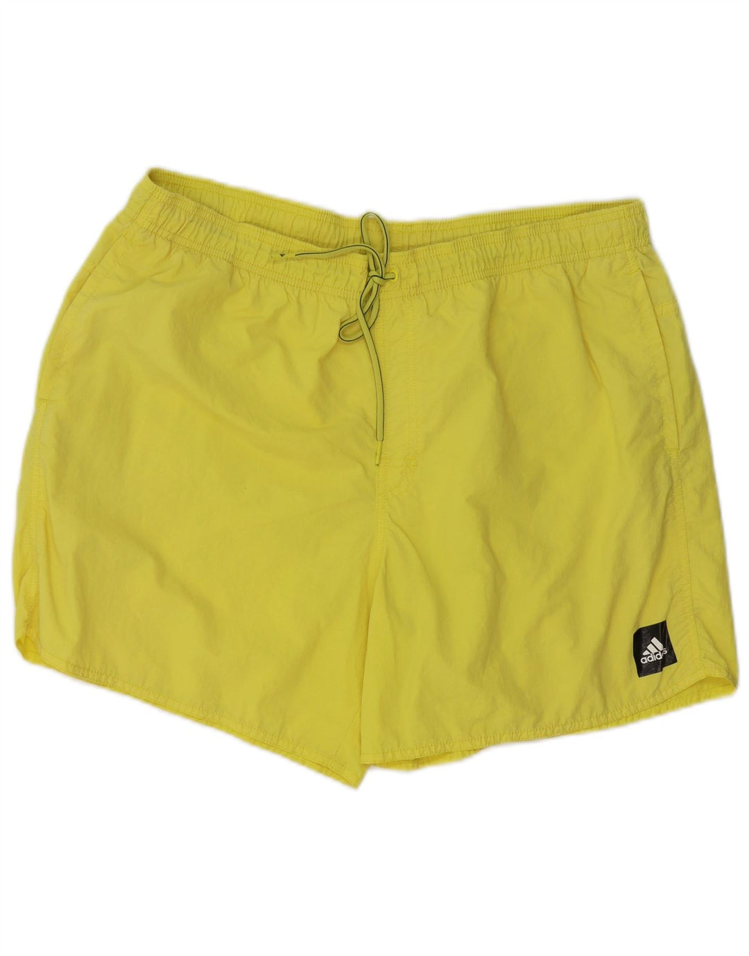 ADIDAS Short de bain homme XL jaune polyester
