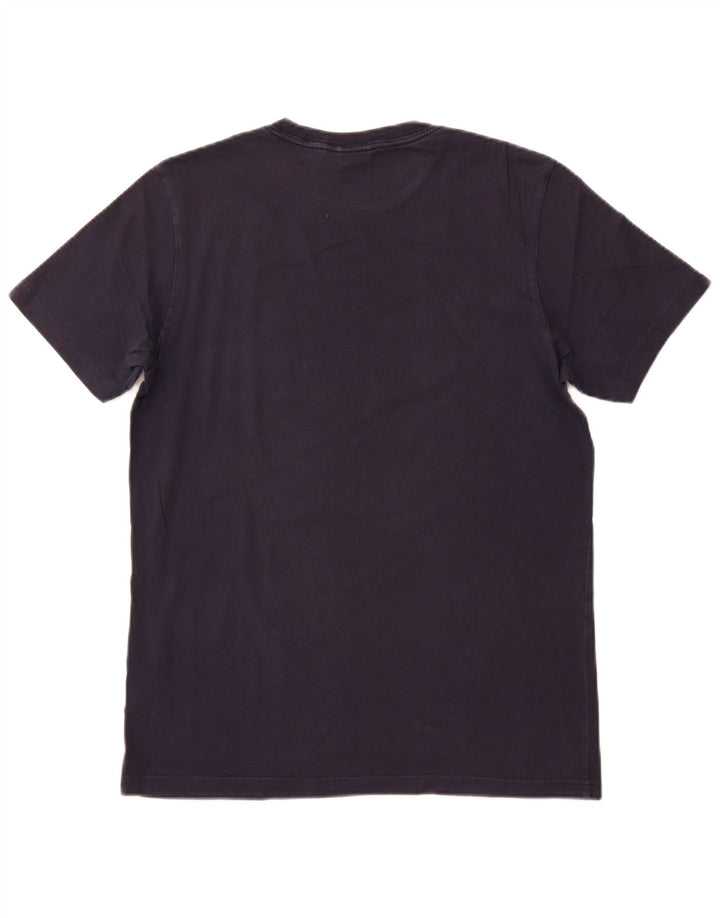 Adidas T-Shirt Graphique Homme Bleu Marine Moyen Coton