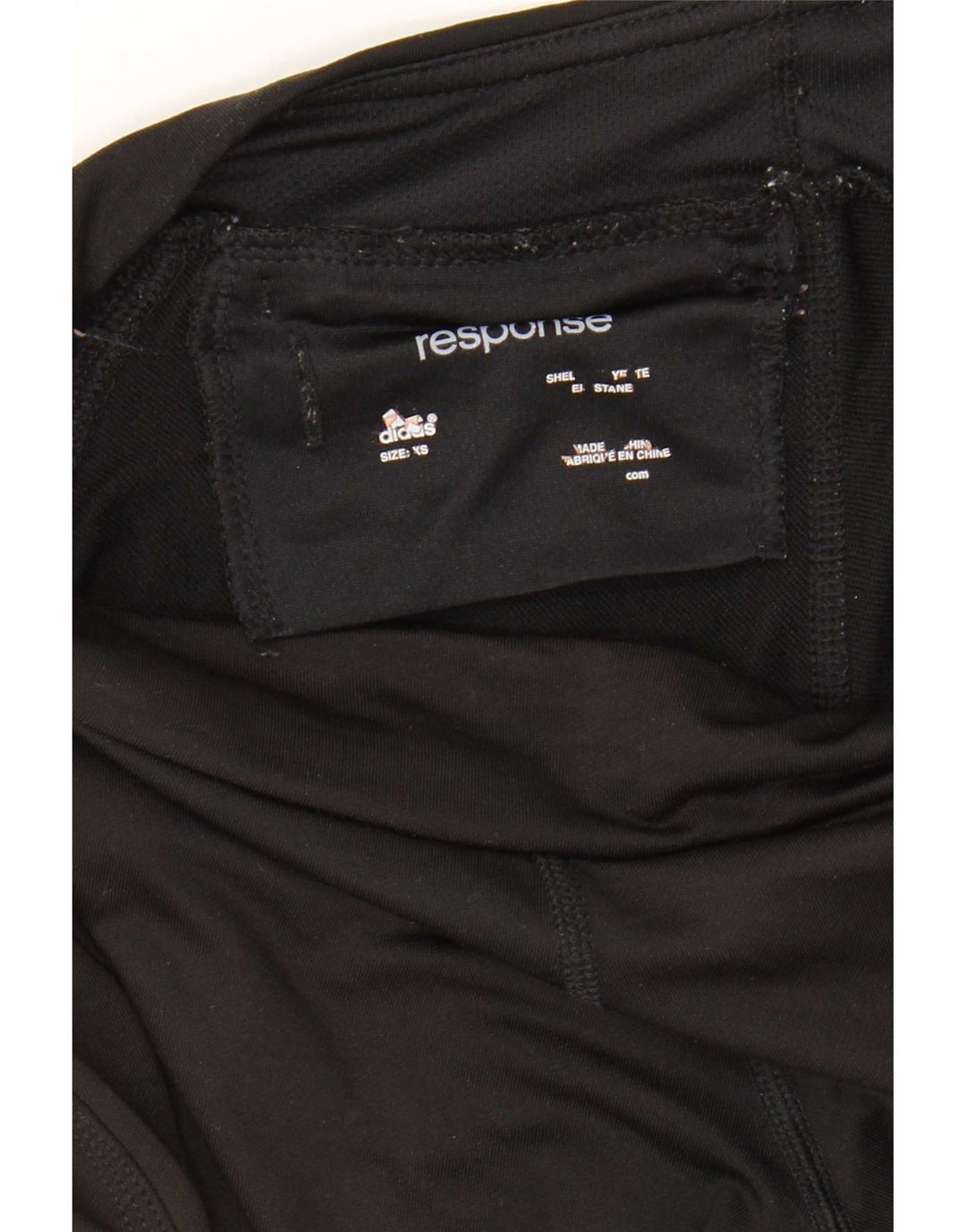 Adidas Legging Response Femme UK 6 XS Noir Polyester