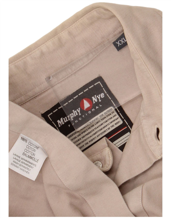 Murphy & Nye Chemise Homme 2XL Coton Beige