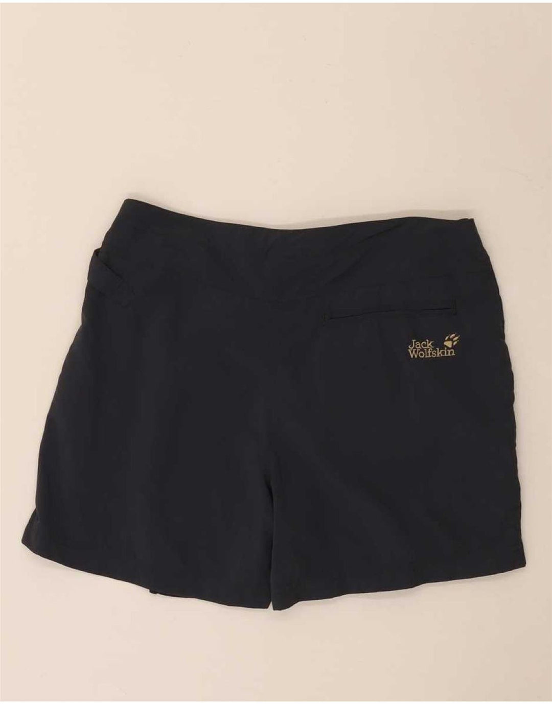 Jack Wolfskin Jupe-short pour femme UK 10/12 Medium W30 Bleu marine Polyamide