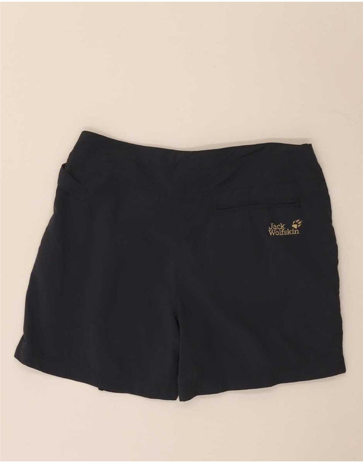 Jack Wolfskin Jupe-short pour femme UK 10/12 Medium W30 Bleu marine Polyamide