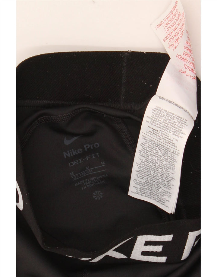 NIKE Legging Dri Fit Graphic Fille 10-11 ans Polyester Noir Moyen