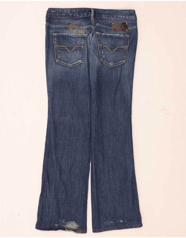 Diesel Womens Ryoth Bootcut Jeans W31 L34 Bleu