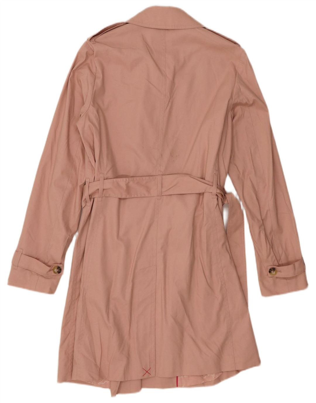 Trench-coat Boden pour femme UK 40 Small Rose Coton