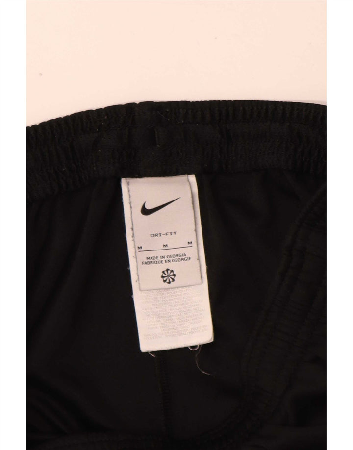 Nike Pantalon de survêtement Dri Fit pour homme en polyester color block noir moyen
