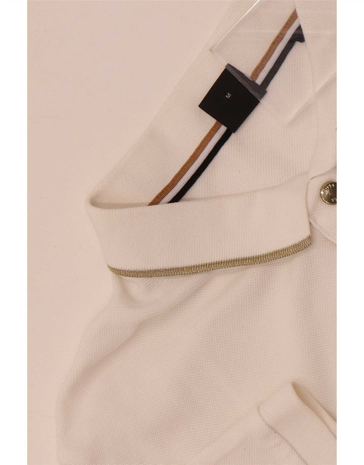 Hugo Boss Polo Homme Blanc Moyen