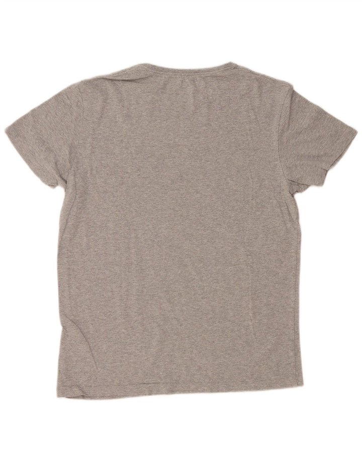Timberland T-Shirt Slim Fit Homme Gris Moyen Coton