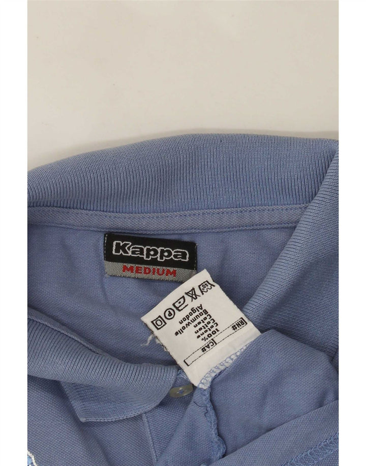 Kappa Polo Homme Bleu Moyen Coton